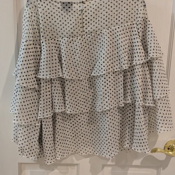 Who what wear polka dot blouse - Picture 3 of 7